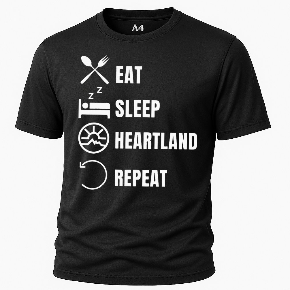 Heartland Ranch Amy And Ty Cooling Performance Crew T-Shirt