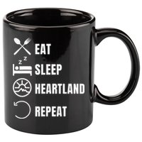 Heartland Ranch Amy And Ty 11oz C Handle Ceramic Mug