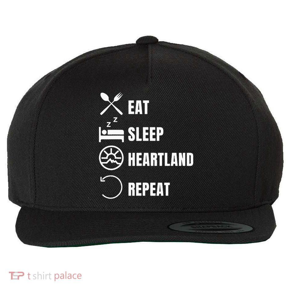Heartland Ranch Amy And Ty Wool Snapback Cap