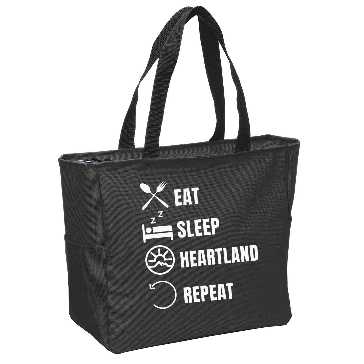 Heartland Ranch Amy And Ty Zip Tote Bag