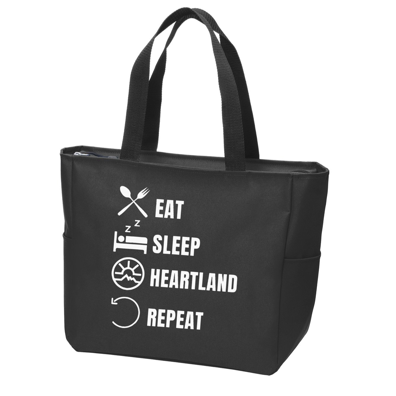 Heartland Ranch Amy And Ty Zip Tote Bag