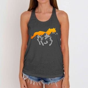 Horse Riding Apparel Mountain And Horse Women's Knotted Racerback Tank