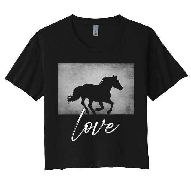 Horse Riding Apparel Horse Crop Top