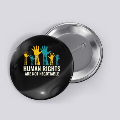 Human Rights Are Non Negotiable Human Rights Day Button
