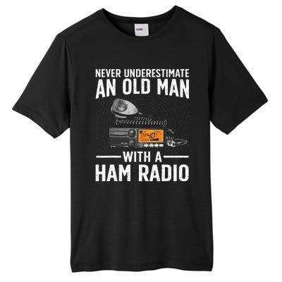 Ham Radio Art For Grandpa Amateur Radio Ham Operator Tall Fusion ChromaSoft Performance T-Shirt