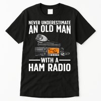 Ham Radio Art For Grandpa Amateur Radio Ham Operator Tall T-Shirt