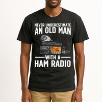 Ham Radio Art For Grandpa Amateur Radio Ham Operator Tall T-Shirt