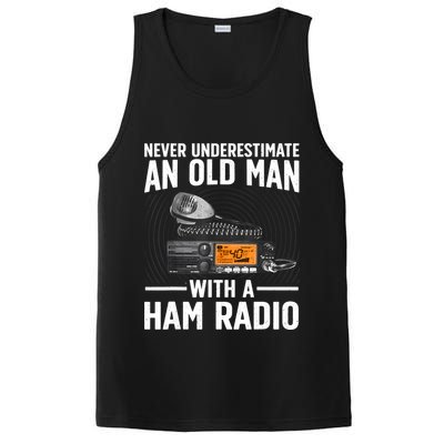 Ham Radio Art For Grandpa Amateur Radio Ham Operator PosiCharge Competitor Tank