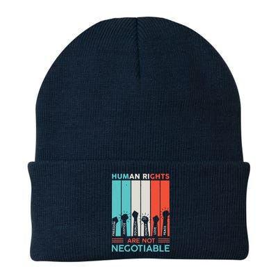 Human Rights Are Not Negotiable Beanie