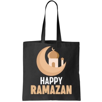 Happy Ramadan Arabic Calligraphy Gift For Ramadan Mubarak Tote Bag