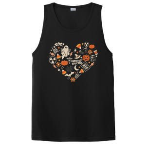 Halloween Radiology Boo Crew Heart Xray Tech Fall Autumn PosiCharge Competitor Tank