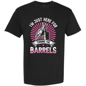 Horse Riding Barrel Racing Design for a Barrel Racer Garment-Dyed Heavyweight T-Shirt