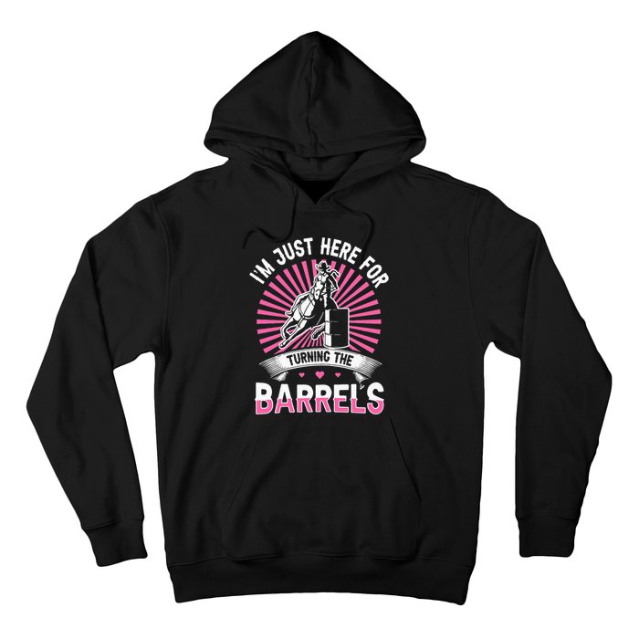 Horse Riding Barrel Racing Design for a Barrel Racer Hoodie