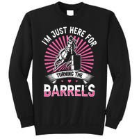 Horse Riding Barrel Racing Design for a Barrel Racer Sweatshirt