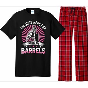 Horse Riding Barrel Racing Design for a Barrel Racer Pajama Set