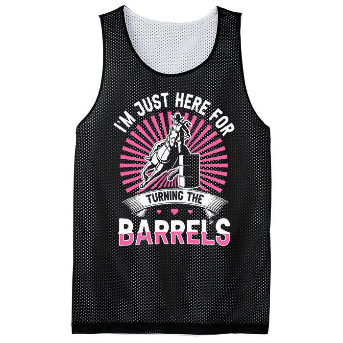 Horse Riding Barrel Racing Design for a Barrel Racer Mesh Reversible Basketball Jersey Tank