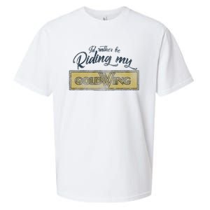 Honda Rather Be Riding My Gold Wing Sueded Cloud Jersey T-Shirt