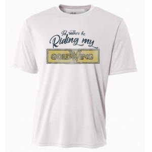 Honda Rather Be Riding My Gold Wing Cooling Performance Crew T-Shirt