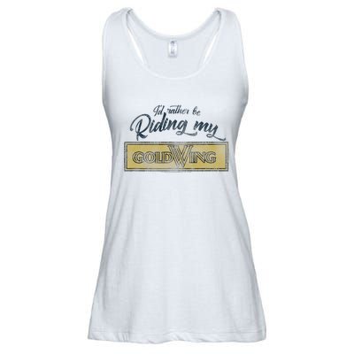 Honda Rather Be Riding My Gold Wing Ladies Essential Flowy Tank