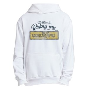 Honda Rather Be Riding My Gold Wing Urban Pullover Hoodie