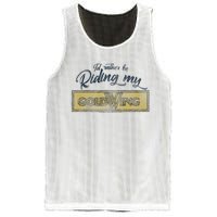 Honda Rather Be Riding My Gold Wing Mesh Reversible Basketball Jersey Tank