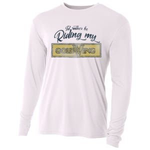 Honda Rather Be Riding My Gold Wing Cooling Performance Long Sleeve Crew