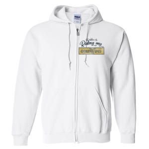 Honda Rather Be Riding My Gold Wing Full Zip Hoodie