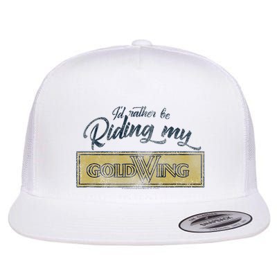 Honda Rather Be Riding My Gold Wing Flatbill Hat