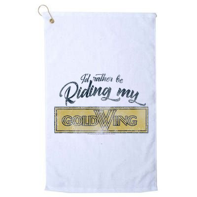 Honda Rather Be Riding My Gold Wing Golf Towel