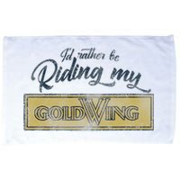 Honda Rather Be Riding My Gold Wing Microfiber Hand Towel