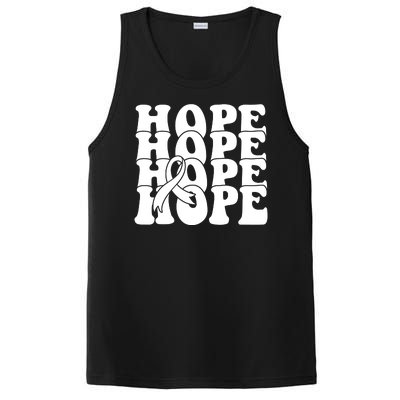 Hope Ribbon Breast Cancer Awareness Month PosiCharge Competitor Tank