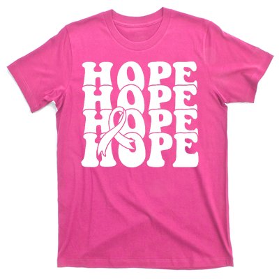 Hope Ribbon Breast Cancer Awareness Month T-Shirt