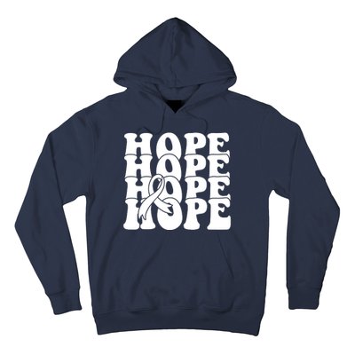 Hope Ribbon Breast Cancer Awareness Month Hoodie