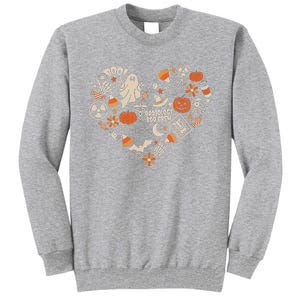 Halloween Radiology Boo Crew Heart Xray Tech Fall Autumn Tall Sweatshirt