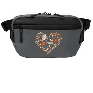 Halloween Radiology Boo Crew Heart Xray Tech Fall Autumn Crossbody Pack