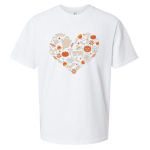 Halloween Radiology Boo Crew Heart Xray Tech Fall Autumn Sueded Cloud Jersey T-Shirt