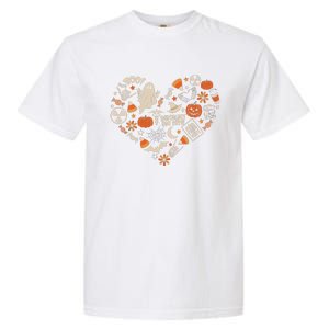 Halloween Radiology Boo Crew Heart Xray Tech Fall Autumn Garment-Dyed Heavyweight T-Shirt