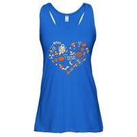 Halloween Radiology Boo Crew Heart Xray Tech Fall Autumn Ladies Essential Flowy Tank