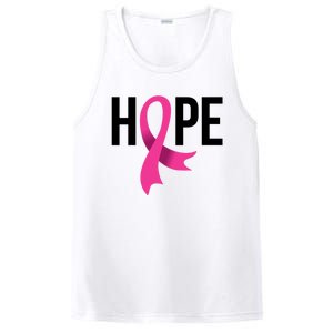 Hope Ribbon Breast Cancer Awareness Month PosiCharge Competitor Tank