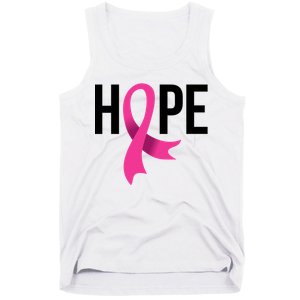 Hope Ribbon Breast Cancer Awareness Month Tank Top