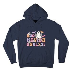 Halloween Retro Boo ABA Therapist BCBA Behavior Analyst Hoodie