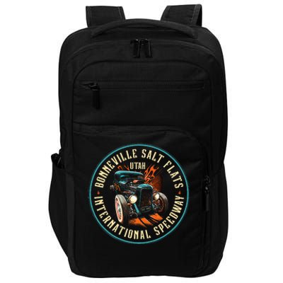 Hot Rod Bonneville Salt Flats Speedway Impact Tech Backpack