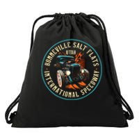 Hot Rod Bonneville Salt Flats Speedway Drawstring Bag