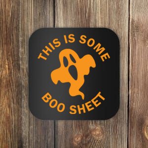 Halloween Retro Boo Ghost This Is Some Boo Sheet Coaster