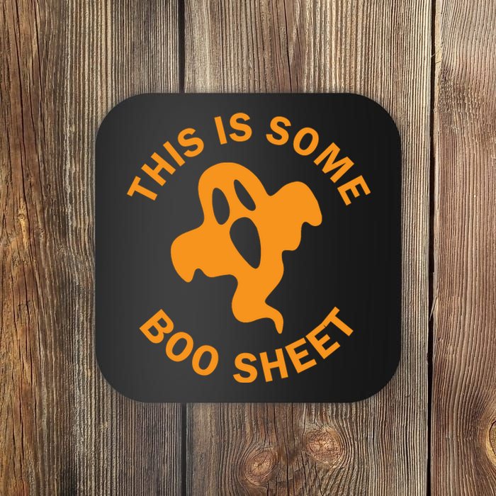 Halloween Retro Boo Ghost This Is Some Boo Sheet Coaster