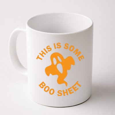 Halloween Retro Boo Ghost This Is Some Boo Sheet Coffee Mug