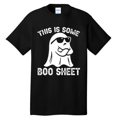 Halloween Retro Boo Ghost This Is Some Boo Sheet Tall T-Shirt