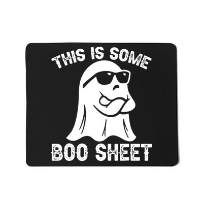 Halloween Retro Boo Ghost This Is Some Boo Sheet Mousepad