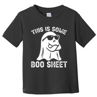 Halloween Retro Boo Ghost This Is Some Boo Sheet Toddler T-Shirt