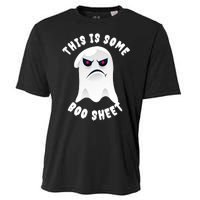 Halloween Retro Boo Ghost This Is Some Boo Sheet Cooling Performance Crew T-Shirt